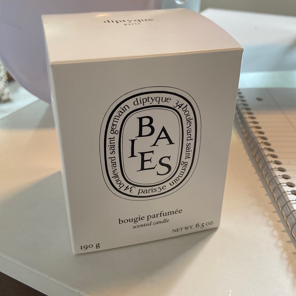 Diptyque Paris Baies Candle 6.5 oz. New.